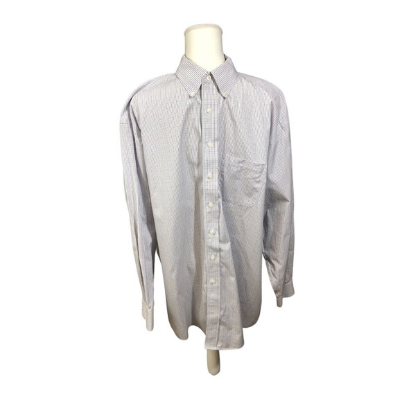 Roundtree Yorke Gold Label Button Down Shirt Mens White Large - Picture 1 of 5